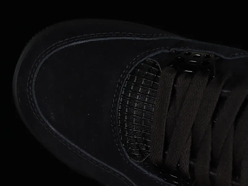 All categories Air Jordan Jordan series basketball shoes Air Jordan 4 OG version Air Jordan 4 Retro "Black Cat" AJ4 Joe 4 Black Cat First layer matte CU1110-010
